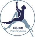 Logotipo del estudio Equium Pilates.