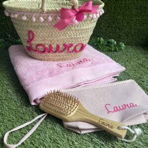 CENACHO PLAYA + TOALLA + NECESER